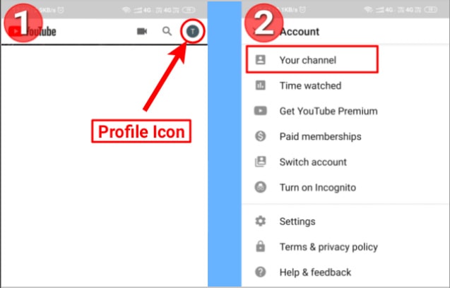Create-Youtube-Channel-On-Phone