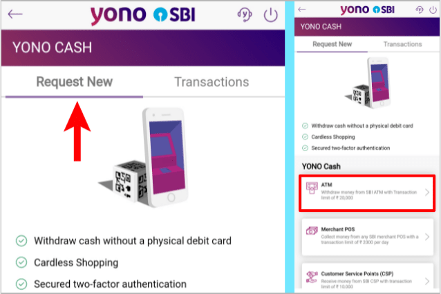 Cardless-Cash-Withdrawl-Request