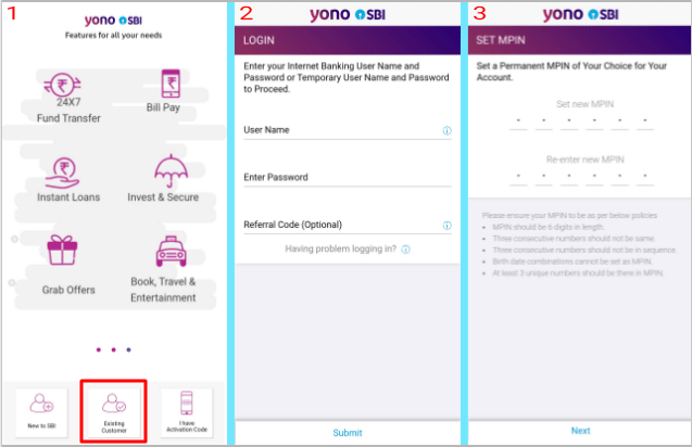 Register-On-Yono-SBI-App