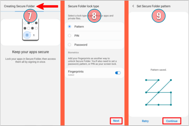Secure-Folder-Lock-Settings