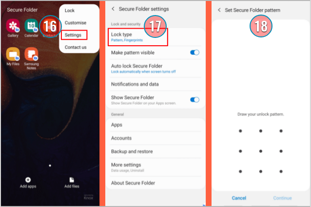 Secure-Folder-Settings