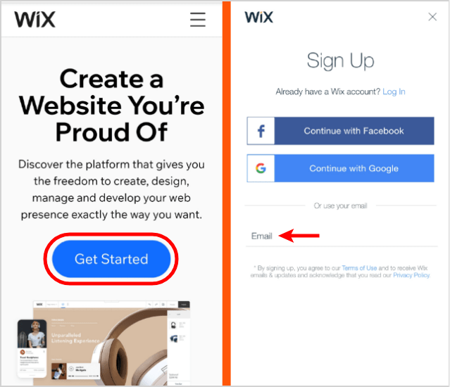 Wix-Create-Free-Website