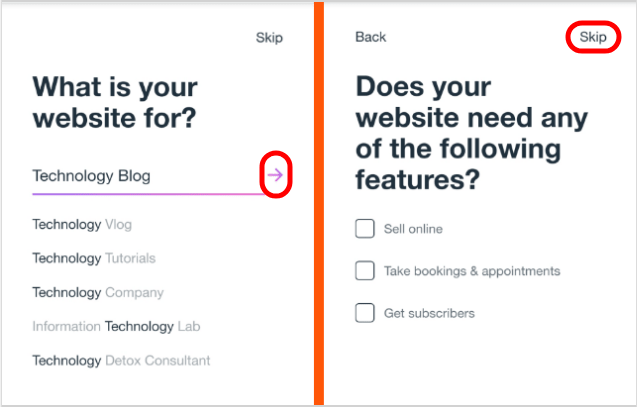 Wix-Website-Category