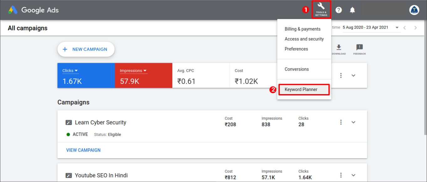 Google-Keyword-Planner-Tool
